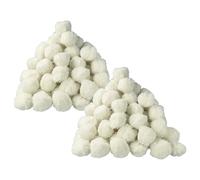 vhbw 2x Sac de balles 500 g compatible avec Intex filtre à pisine, filtre à sable - 50 mm