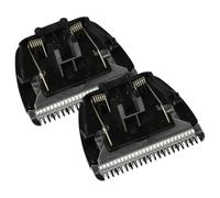 vhbw 2x tête de rasoir remplacement pour Panasonic WER9602Y, WER9602 pour rasoir, noir