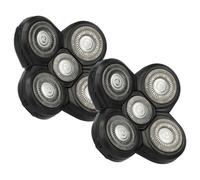 vhbw 2x Têtes de rasoir de remplacement compatible avec Philips série S9000 S9011, S9021, S9031, S9161, S9041, S9111, S9121, S9151 rasoir électrique