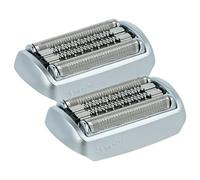 vhbw 2x Têtes de rasoir remplacement pour Braun 92M pour rasoir électrique | argenté