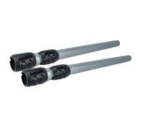 vhbw 2x Tube d'aspirateur compatible avec Philips PowerPro Expert FC9742/09