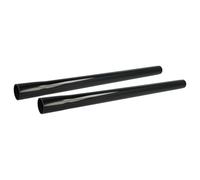 vhbw 2x Tube d'aspirateur universale pour aspirateur - raccord 32 mm, 50 cm, noir