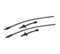 vhbw 2x Tuyau à lait compatible avec Siemens TZ90008(00), TZ50001(00) machine à café - 2x tuyau à lait, 2x adaptateur de lait