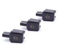 vhbw 3 x NiMH Batterie 3000mAh (9.6V) pour outils Bosch GBM 9, 6VESP, GBM 9, 6VES comme 2607300002, BH-964N