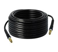 vhbw 30m Tuyau haute-pression compatible avec Kärcher K 4 Silent Edition Home *EU nettoyeur haute pression - Filetage en laiton