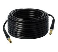 vhbw 30m Tuyau haute-pression compatible avec Kärcher K 770MX-PLUS * CH, K 770MXS-PLUS * CH nettoyeur haute pression - Filetage en laiton G