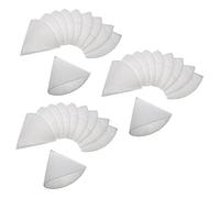 vhbw 30x Filtres coniques remplacement pour Zehnder 990320032 pour ventilation, VMC - Filtre d'évacuation G4, DN 125, blanc