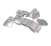 vhbw 30x lames compatible avec Husqvarna Automower 105 108 210C 220AC 305 308 308x 310 315 320 330X 420 430X 440 450X G1 G2 et autres (acier, 0.75mm) G