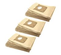vhbw 30x Sacs compatible avec Electrolux ZAM 6100-6199 AirMax, ZAM 300-355 Ergospace Green, ZAM 300-399 New Ergospace - marron