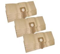 vhbw 30x sacs compatible avec Rowenta RU 070 / RU070, RU 071 / RU071, RU 1 / RU1, RU 10 / RU10 aspirateur - papier, couleur sable