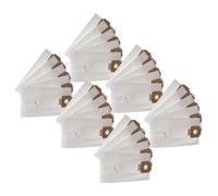 vhbw 30x Sacs compatible avec Sprintus Maximus Pro, PT, Pro Set, T12, Hepa aspirateur - 40,8cm x 22,8cm blanc