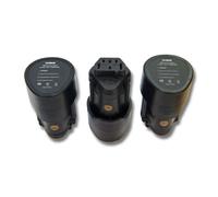 vhbw 3x Batterie compatible avec AEG BWS12, BWS 12C, BSS12C, BWS12CBWS, BTS 12C, BSS 12C outil électrique (1500 mAh, Li-ion, 12 V)