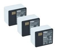 vhbw 3x Batterie compatible avec Arlo Pro 3 Floodlight FB1001-100EUS | caméra de surveillance, caméra bouton camouflée (4800mAh, 3,85V, Li-polymère)