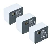 vhbw 3X Batterie Compatible avec Arlo VMC4040P, VMC4040P-100EUS, VMC5040 | caméra de surveillance, caméra bouton camouflée (5200mAh, 3,85V, Li-ion)