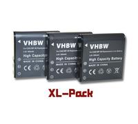 vhbw 3x Batterie compatible avec Bell & Howell DNV900HD appareil photo (950mAh, 3,6V, Li-ion)