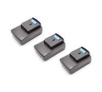 vhbw 3x Batterie compatible avec Black & Decker HP186F4L, HP186F4LBK, HP186F4LK, GTC800L, GXC1000L outil électrique (2000 mAh, Li-ion, 18 V)