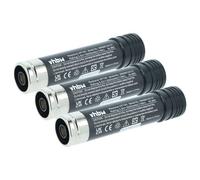 vhbw 3x Batterie compatible avec Black & Decker Versapak VP368, VP4000, VP230, VP321, VP3621, VP215-AT1 outil électrique (3000 mAh, NiMH, 3,6 V)