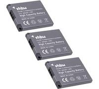 vhbw 3X Batterie Compatible avec Canon IXUS 185, 165, 275 HS, 160, 320 HS, 245 HS, 240 HS, 190, 265, 170, 157 Appareil Photo (500mAh, 3,7V, Li-ION)