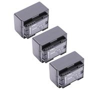 vhbw 3X Batterie Compatible avec Canon Legria HF R86, HF R806, R506, HF R88 caméra vidéo caméscope (1600mAh, 3,6V, Li-ION) avec Puce d'information