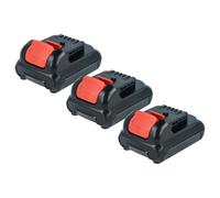 vhbw 3x Batterie compatible avec Dewalt DCHJ061C1, DCHJ062, DCHJ061, DCHJ061B, DCHJ060B, DCHJ060C1, DCHJ060 outil électrique (1500 mAh, Li-ion, 12 V)