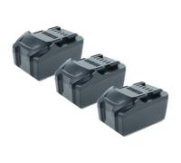 vhbw 3X Batterie Compatible avec Eisenblätter HT Ponceuse à Bande pour Tube | outil électrique (5000 mAh, Li-ion, 18 V)