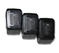 vhbw 3x Batterie compatible avec Hilti SF100, SF100A, BD2000, SB10, SFB105 outil électrique (2100 mAh, NiMH, 9,6 V)