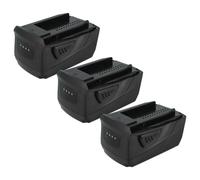 vhbw 3x Batterie compatible avec Hilti ST 1800-A22, SSH 6-A22, TE 6-A22, TE 4-A22, VC 5-A22, TE 2-A22 outil électrique (5000 mAh, Li-ion, 21,6 V)
