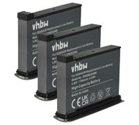 vhbw 3X Batterie Compatible avec Insta360 One X2 caméra de Sport, Appareil Photo (1700mAh, 3,85V, Li-ION)