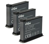 vhbw 3x Batterie compatible avec Insta360 One X2 caméra de sport, appareil photo (1700mAh, 3,85V, Li-ion)