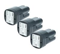 vhbw 3X Batterie Compatible avec Kerbl 181891, PowerCut, FarmClipper 2, 181881 Tondeuse pour Animaux (2500mAh, 14,4V, Li-ION)