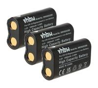 vhbw 3x Batterie compatible avec Kodak EasyShare Z740, Z700, Z812is appareil photo (1000mAh, 3,6V, Li-ion)