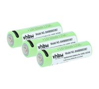 vhbw 3x Batterie compatible avec Ledlenser P5R Work lampe de poche ou frontrale (0,92Ah, 3,6V, Li-ion)