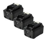 vhbw 3x Batterie compatible avec Makita Max CXT Tool 12V, PH05, PH04R1, PH04Z, PT354, PH05Z, PH05R1 outil électrique (5000 mAh, Li-ion, 12 V)