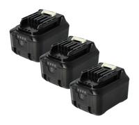 vhbw 3x Batterie compatible avec Makita TD111D, TD111DSAE, TD110DZ, TD111DSAJ, TD111DSMJ, TD111DSME outil électrique (5000 mAh, Li-ion, 12 V)
