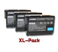 vhbw 3x Batterie compatible avec Nikon D800E, D810, WT-7, Z6 II, Z5 II, Z6, D8000, Z5, MH-25a, D850, D810a appareil photo (1400mAh, 7V, Li-ion), puce