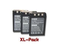 vhbw 3x Batterie compatible avec Olympus Camedia C-760 Ultrazoom, C-770 Ultrazoom, C-765 Ultrazoom, C-770 Movie appareil photo (750mAh, 3,7V, Li-ion)