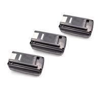 vhbw 3x Batterie compatible avec Ryobi RBV36B, RCS36, RCS36X3550HI, RHT36C5525, RBC36X26B, RBL36B, RBL36JB outil électrique (4000 mAh, Li-ion, 36 V)