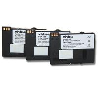 vhbw 3x Batterie compatible avec Siemens Gigaset SL3, SL37H, SL2 Professional, SL37, SL370, SL375 téléphone fixe sans fil (700mAh, 3,7V, Li-ion)