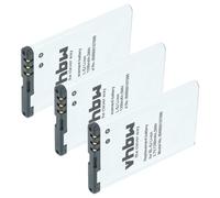 vhbw 3X Batterie Compatible avec Siemens Gigaset SL930A