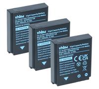 vhbw 3X Batterie Compatible avec Sigma DP3 Merrill | DP2 Merrill, DP1 Merrill appareil photo (750mAh, 3,6V, Li-ion)