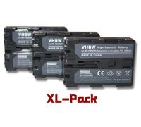 vhbw 3x Batterie compatible avec Sony Alpha SLT-A57K, SLT-A57M, SLT-A57Y, SLT-A58M, SLT-A58, SLT-A58K appareil photo (1200mAh, 7,2V, Li-ion)