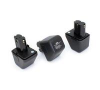 vhbw 3x Batterie remplacement pour 70291510061 pour outil électrique, outil de pose pour rivets aveugles (3000 mAh, NiMH, 12 V)