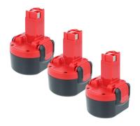 vhbw 3X Batterie Remplacement pour Bosch 2 607 335 469