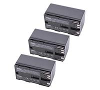 vhbw 3X Batterie Remplacement pour Canon BP-975, BP-955, BP-925, BP-950G pour caméra vidéo caméscope (3600mAh, 7,4V, Li-ION)