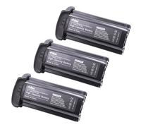 vhbw 3x Batterie remplacement pour Canon NP-E3 pour appareil photo (1500mAh, 12V, NiMH)