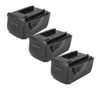 vhbw 3x Batterie remplacement pour Hilti B22/2.6, B22/3.3, B22/5.2, B22/8.0 pour outil électrique (6000 mAh, Li-ion, 21,6 V)