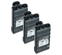 vhbw 3X Batterie Remplacement pour Icom BP264, BP-264 | pour radio talkie-walkie (1300mAh, 7,2V, NiMH)