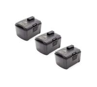vhbw 3x Batterie remplacement pour Ryobi BPL-1220, 130503001, CB120L, 130503005 pour outil électrique (3000 mAh, Li-ion, 12 V)