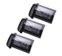 vhbw 3x Batteries compatible avec Canon EOS R3, 1D X Mark III appareil photo (2200mAh, 11,1V, Li-ion)