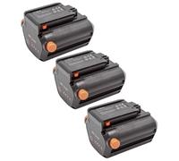 vhbw 3x Batteries compatible avec Gardena EasyCut Li-18/23 (9824-42), THS Li-18/42 (8881-20) 2000mAh, 18V, Li-ion